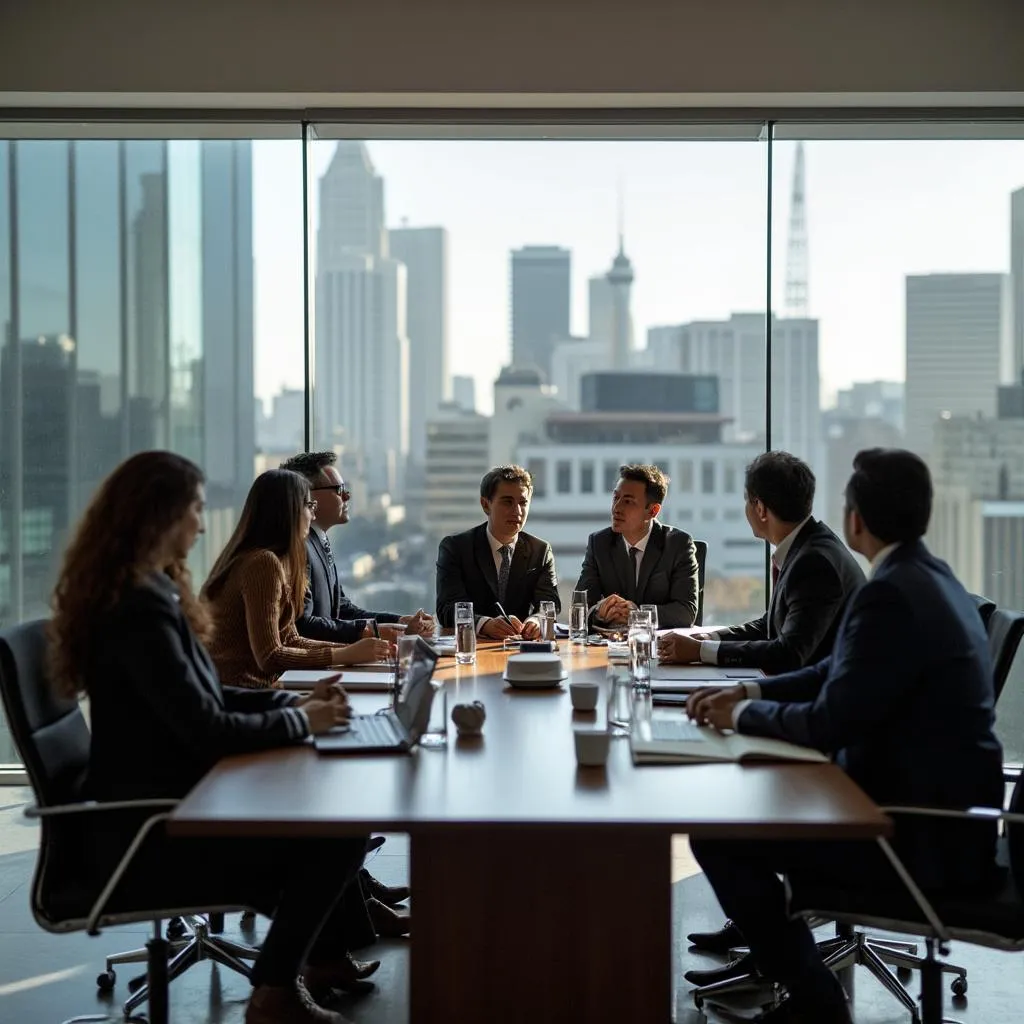Equipo de consultoría financiera en Argentina
